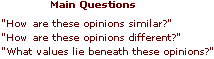 Main Questions